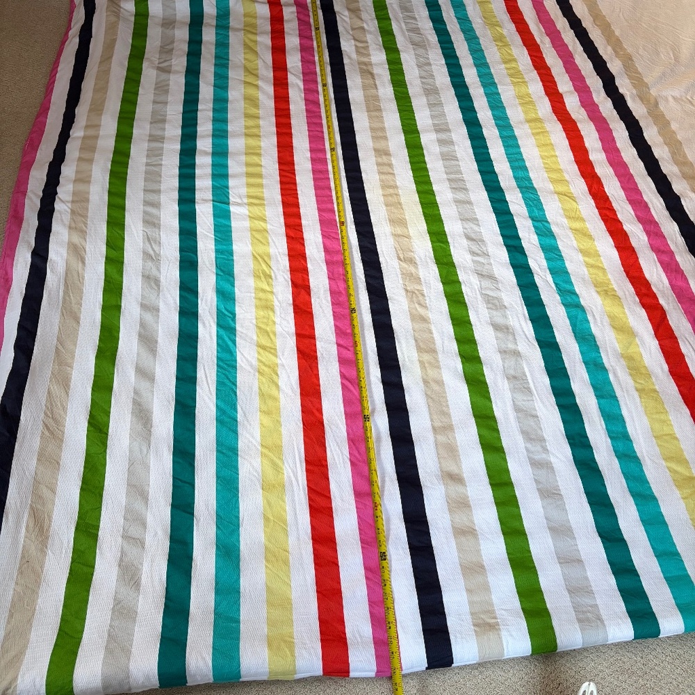 Kate Spade comforter set Full/Queen Candy Stripe - Picture 5 of 12